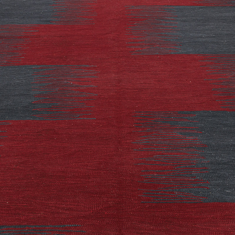 New Handwoven Turkish Kilim Rug - K0094589