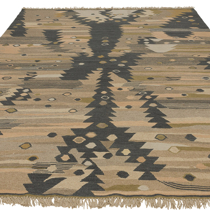 New Handwoven Turkish Kilim Rug - K0094592