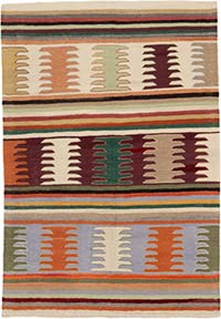 Yeni Kök Boya El Dokuma Kilim - 143 cm x 206 cm