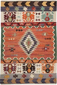 Yeni Kök Boya El Dokuma Kilim - 215 cm x 332 cm