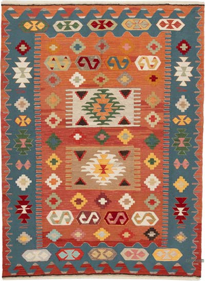 Yeni Kök Boya El Dokuma Kilim - 178 cm x 240 cm