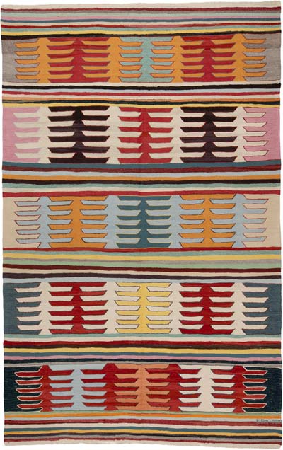 Yeni Kök Boya El Dokuma Kilim - 199 cm x 314 cm