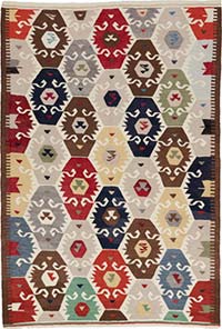 Yeni Kök Boya El Dokuma Kilim - 211 cm x 306 cm