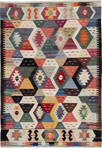 Yeni Kök Boya El Dokuma Kilim - 219 cm x 316 cm