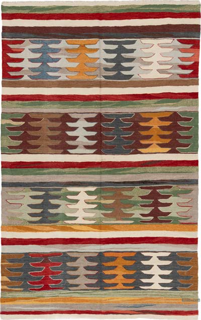 Yeni Kök Boya El Dokuma Kilim - 185 cm x 292 cm