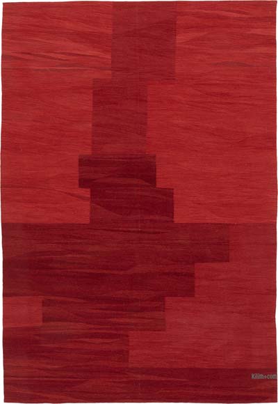New Contemporary Handwoven Kilim Rug