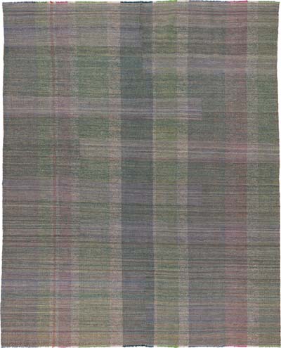 New Contemporary Turkish Flatweave Rug